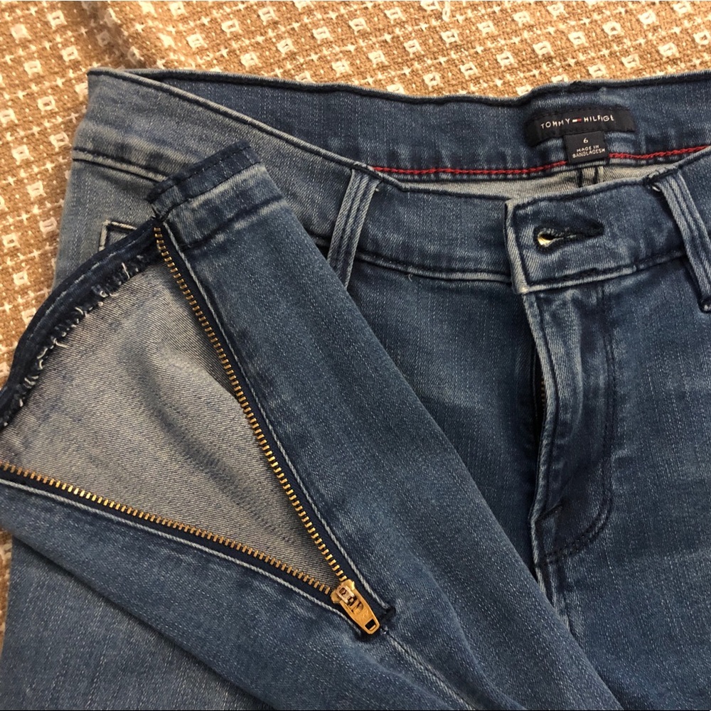 Tommy Hilfiger Greenwich Ankle Zip Jeans | Sz 6